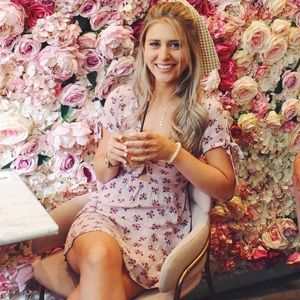 LAVENDER FLORAL DRESS